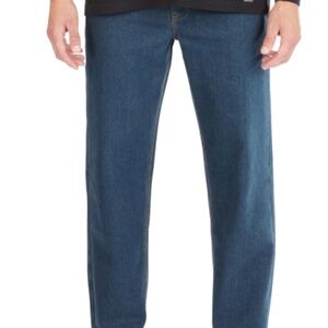 SMITH’S MENS FLEECE-LINED STRETCH 5-POCKET JEAN 32/30